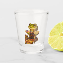 Vaso De Chupito Personaje de Rana Diseñadora de Reinos