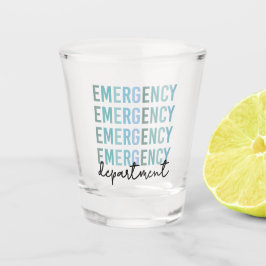 Vaso De Chupito Personal del Departamento de Emergencia | Enfermer