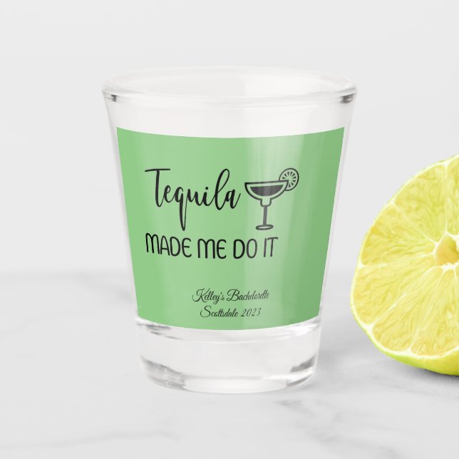Vaso de chupito | PERSONALIZABLE (Anverso)