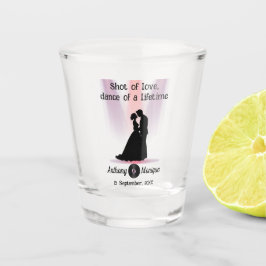 Vaso De Chupito Personalizable Disco Boda