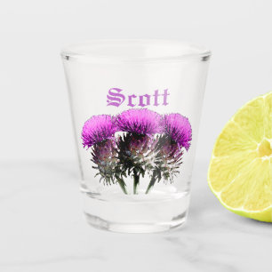 Vaso De Chupito Personalizable tres cardos escoceses