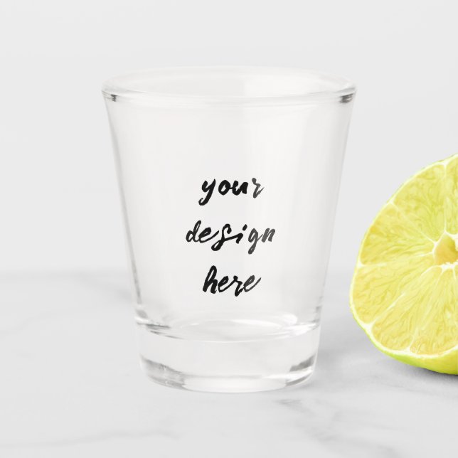 Vaso De Chupito Personalización o Personalizar (Anverso)