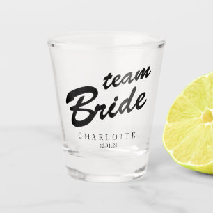 Vaso De Chupito Personalizada la fiesta de la soltera en equipo