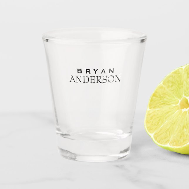 Vaso De Chupito Personalizado (Anverso)
