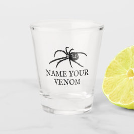 Vaso De Chupito Personalizado araña temblorosa personalizada Hallo
