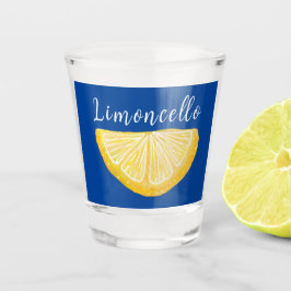 Vaso De Chupito Personalizado Blue Lemon Limoncello