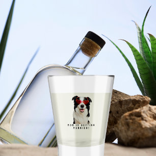 Vaso De Chupito Personalizado Boda Gracioso De La Foto De Perro O
