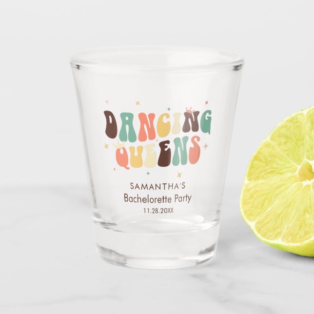 Vaso de chupito personalizado de despedida de solt (Anverso)