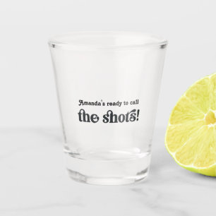 Vaso De Chupito personalizado de Graduación de Enfermera "Llame a 