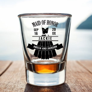 Vaso De Chupito Personalizado de honor vestido de novia favor de m
