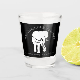 Vaso De Chupito Personalizado de intercambio de regalos para elefa