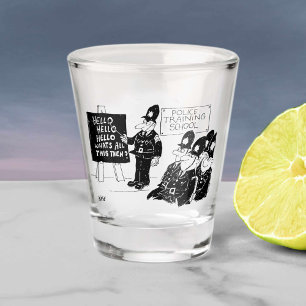Vaso De Chupito Personalizado de la Escuela de Capacitación Polici