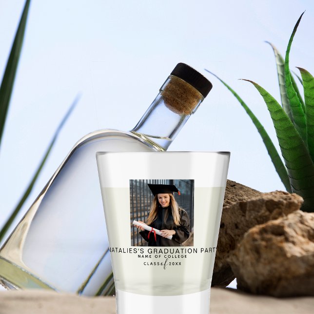 Vaso De Chupito Personalizado De La Fiesta De Graduación Universit (Subido por el creador)