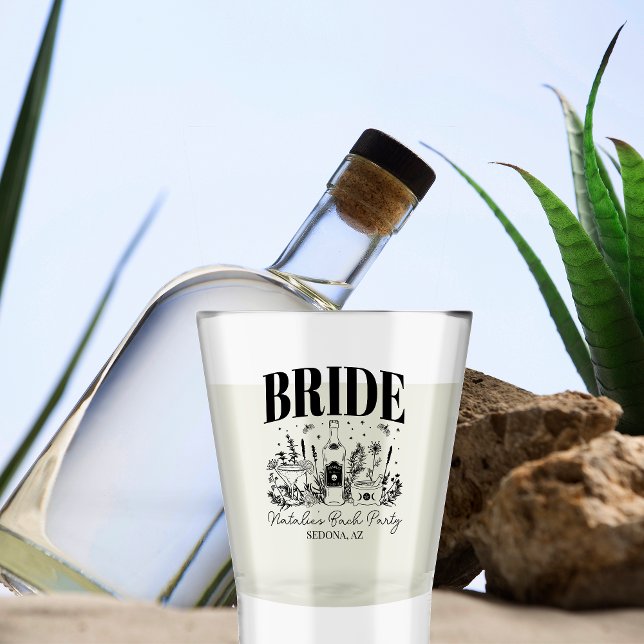 Vaso De Chupito Personalizado de la fiesta de la soltera con bruje (Subido por el creador)
