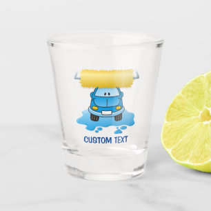 Vaso De Chupito Personalizado de lavado de cara