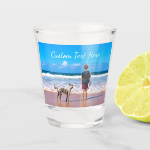 Vaso De Chupito Personalizado de su regalo de vidrio con disparo d
