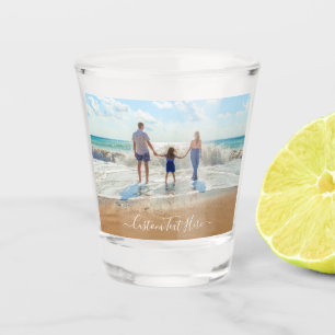 Vaso De Chupito Personalizado de su regalo de vidrio de disparo co