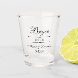 Vaso De Chupito Personalizado de Usher