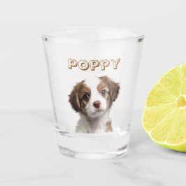 Vaso De Chupito Personalizado Dog Photo & Name Shot Glass