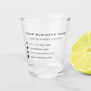 Vaso De Chupito Personalizado Empresa comercial promocional de vid