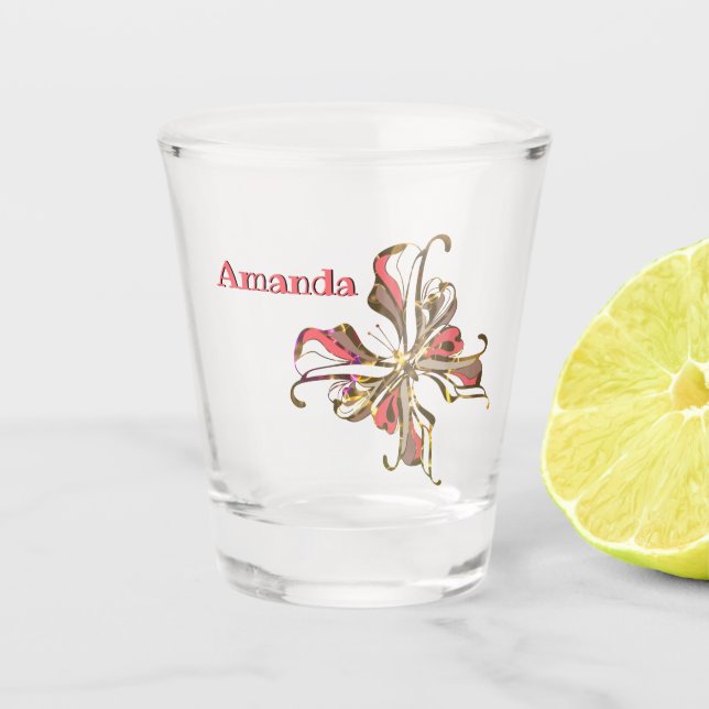 Vaso De Chupito personalizado, fiesta, despedida de soltera, novia (Anverso)