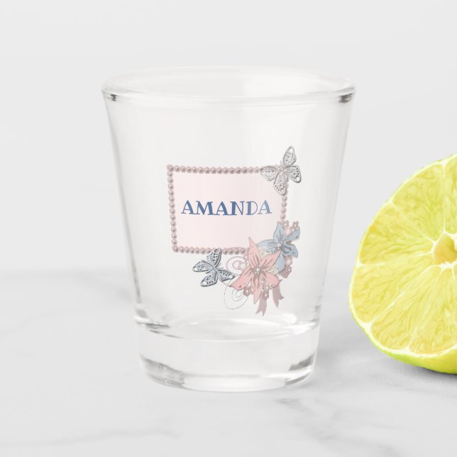 Vaso De Chupito personalizado, fiesta, fiesta de soltera (Anverso)