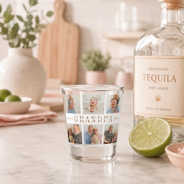 Vaso de chupito personalizado para abuelo (Subido por el creador)