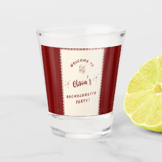 Vaso de chupito personalizado para despedida de so