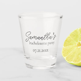 Vaso de chupito personalizado para despedida de so