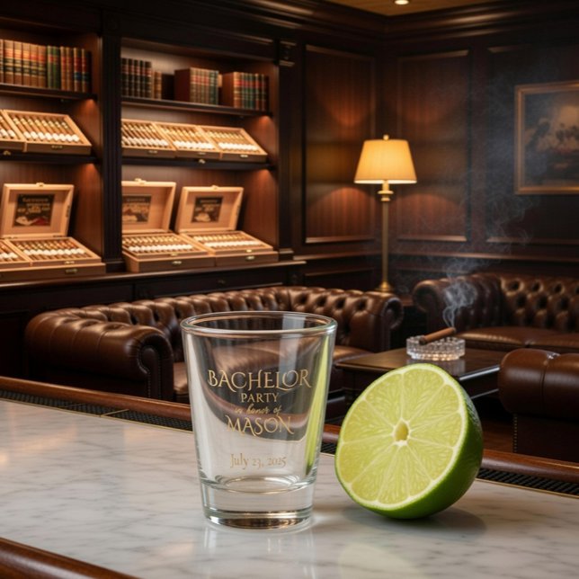 Vaso de chupito personalizado para despedida de so (Subido por el creador)