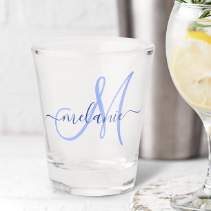 Vaso De Chupito Personalizado personalizado Monograma Nombre Escri