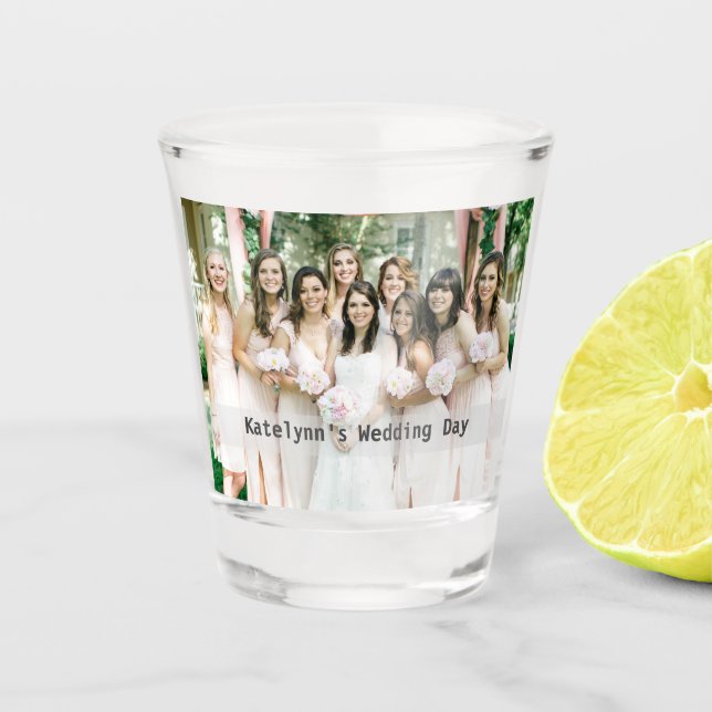 Vaso De Chupito Personalizado Phot (Anverso)