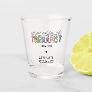 Vaso De Chupito Personalizado Terapia Ocupacional Ocupacional de R