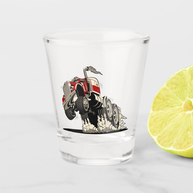 Vaso De Chupito personalizado truxk (Anverso)