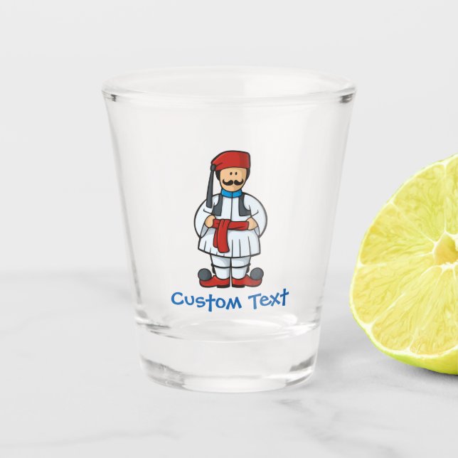 Vaso De Chupito Personalizado Tsolias (Anverso)