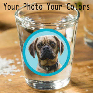 Vaso De Chupito Personalizado único divertido repartiendo foto de 