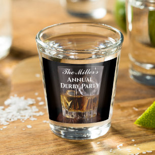 Vaso De Chupito Personalizado Whiskey Rocks Derby