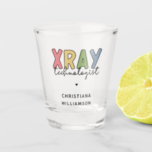 Vaso De Chupito Personalizado Xray Technologist X-ray Tech Gifts