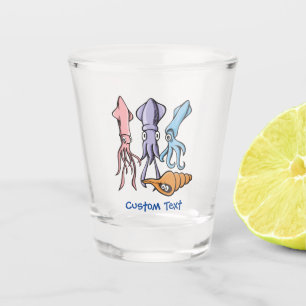 Vaso De Chupito Personalizados de calamar