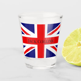 Vaso De Chupito Personalizar la bandera británica