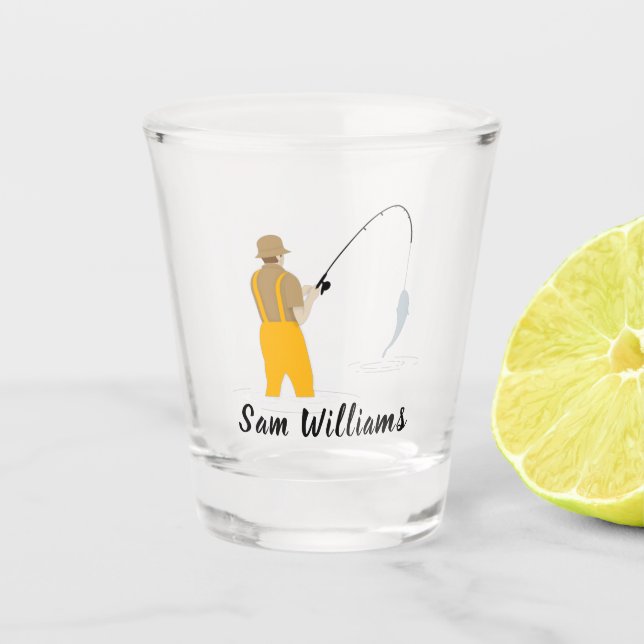 Vaso De Chupito Pesca (Anverso)