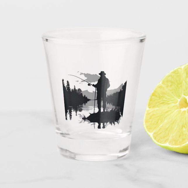 Vaso De Chupito Pesca (Anverso)