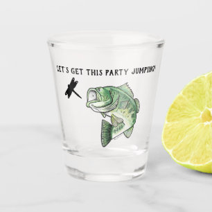 Vaso De Chupito Pesca de la lubina