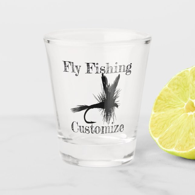 Vaso De Chupito Pesca en mosca Thunder_Cove (Anverso)