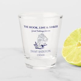 Vaso De Chupito Pesca Pescador Drinkware