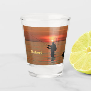 Vaso De Chupito Pesca Wade Personalizada Al Azar