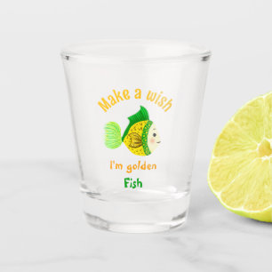 Vaso De Chupito Pescado dorado