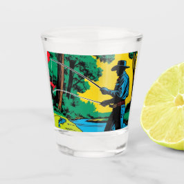 Vaso De Chupito Pescador en Riverbank Shot Glass