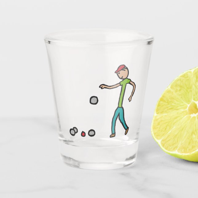 Vaso De Chupito Petanque (Anverso)