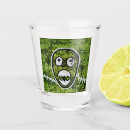 Vaso De Chupito Pete Semilla Cráneo Arte de Monstruo Caprichoso y